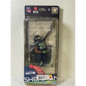 McFarlane NFL 36 Richard Sherman Seattle Seahawks Action Figure New Blue